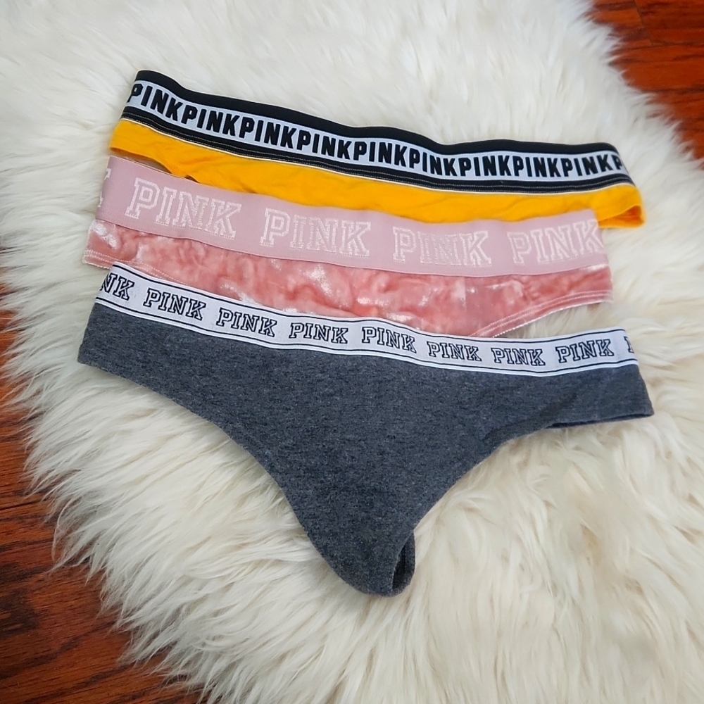 PINK Thong Bundle - Picture 2 of 7